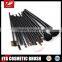 15pcs Makeup Brushes Set with red pouch