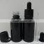e liquid childproof glass dropper bottle with shrink band