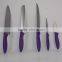Color Nonstick Santoku Knives Stainless In Kitchen Knives With Block