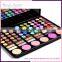 eyeshadow makeup palette for blue eyes,78 color Eyeshadow&lip&Blush Cosmetic Mineral eyeshadow makeup Palette