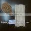 100% white birch wooden handle bbq skewers