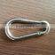 China factory supplier Galvanized Steel Carabiner Hook, Round Quick Link,snap hook