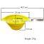 Wholesale microwave stainless steel collapsible silicone colander