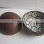 Elegant eggshell inlaid coconut bowl Vietnam