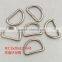 wells manufacturer welded SuS316 stainless steel 304 d ring for dog collar
