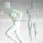 Male Running Realistic Strong Athletic Fiberglass Mannequin Display For Sale