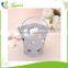 Wedding Series Heart Shape Hollow Out Paint Tin Round Mini Metal Bucket With Handle