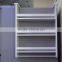 Wooden Storage Shelf Beside Fridge White Kitchen Assemble Shelf