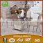 TH383 2017 Hot Sale stainless steel dining table and chair set