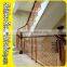 Interior Prefab Art Carving Handrail Aluminum Stair Handrail