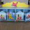 Kids Lovely Green Wooden Shoe Cabinet