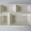 100% Melamine Plate Melamine Snack Tray with 3components
