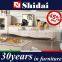Factory direct peach color marble top tv stand LV-E802