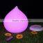 Remote Control Colour Changing D17*H19cm Solar Garden Lights with Solar Panels for Christmas Sales