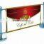 Cafe barriers and banner stanchions