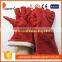 DDSAFETY Hot Sale In 2017 Red Cow Split Welding Gloves