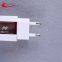 2017 Best phone charger 5V 2.1A dual USB travel charger with light