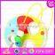 2016 newest baby wooden animal toy,most popular small wooden animal toy W11B092