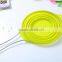 Folding Food Silicone Strainer,Silicone kitchenware,Kitchen tools