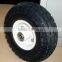 4.00-8 wheelbarrow and hand trolley PU foam flat wheel