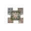 hot sale crystal mosaic /Glass Material and Square Shape recycle glass mosaic
