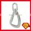 A304DKTL-3 Aluminum Swivel Load Indicator Snap Triple Lock Hook