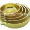 Customized Coluor 6pcs in a Set Stainless Steel 201 Vegetable Colander