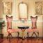 Chair High Back Rest Covered with Suede Fabric For Deco Room