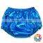 Baby Shiny Royalblue Ruffle Bum Bloomers For Kids,Baby Ruffle Bum Diaper Cover,Newborn Photo Prop-Baby Sequin Nappy Cover Shorts