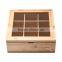 Beautiful and custom luxury black brown white glossy lacquer finish bamboo tea box