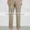 Wholesale Women Apparel Slant Pockets Latest Casual Cotton Trousers(DQE0346P)