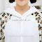 flannel cartoon adult animal jumpsuit animal pajamas jumpsuit leopard design
