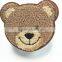 Wholesale high quality lovely design bear embroidery patch for garment