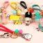 England soldier style key rings,women wristband key chain,cartoon lovers bag/purse pendant
