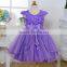 MGOO New Custom Wholesale Stock European Style Baby Kids Princess Wedding Dresses Children Christmas Party Dress
