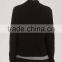 Black Winter Open Front Woolen Coat Cardigan 2016