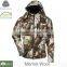 Eco-friendly mens winter outdoor hunting clothing 100% merino wool , men's outdoor clothing
