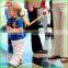 high quality cute cartoon plush animal walking wings backpack with hauling cable