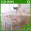 Decorative water proof laced edge floral table cloth