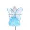 Free shipping fairy costume large costume angel wings with tutu skirt fairy set