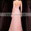 A-line Sweetheart Floor-length Tulle with Lace prom dress Off-The-Shoulder Party dress P023