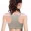 Hot Sale Delicate Young Women Soft and Breathable padded sports bra