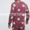 Loungewear Christmas Sweatshirt With Snowflake Print