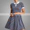 2017 Summer Dress Women Striped Short Sleeves Mini Dress