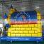 Inflatable yellow jumping castle to kids for fun