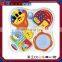 Interesting battery power kids plastic study music learning table