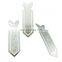custom zinc alloy silver butterfly paper bookmark