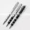 New luxury gift promotion metal ball pens with metal pen with shiny chrome accents