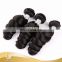 Double drawn weft sample order acceptable virgin human hair extensions