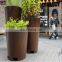 Outdoor Raised Garden Corten Steel Planter box